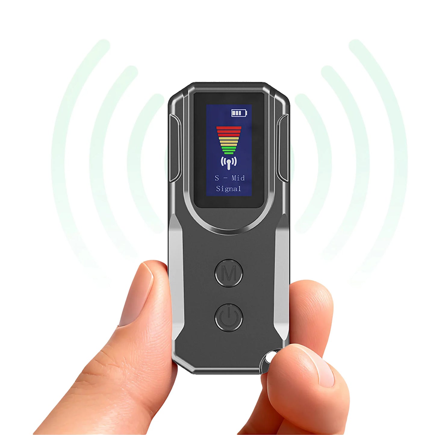 AI-Powered Portable RF Signal Scanner Hidden Camera Detector With HD Display Anti-Spy Device for Hotel And Travel Safety