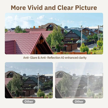 2.4/5GHz WiFi Window Camera 3MP Full Color Night Vision Indoor Security Mini Camera Replaces Outdoor Through Glass Window 2026