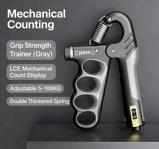 Electronic Counting Hand Gripper Adjustable Forearm Trainer