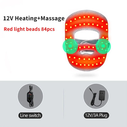 Heated Eye Mask Eye Mask for Dry Eyes with 3 Heat Levels Hot Compress Warm Compress Heating Pad for Sleep Dark Circles