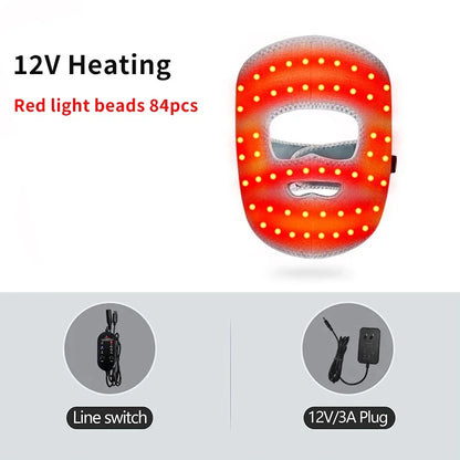 Heated Eye Mask Eye Mask for Dry Eyes with 3 Heat Levels Hot Compress Warm Compress Heating Pad for Sleep Dark Circles