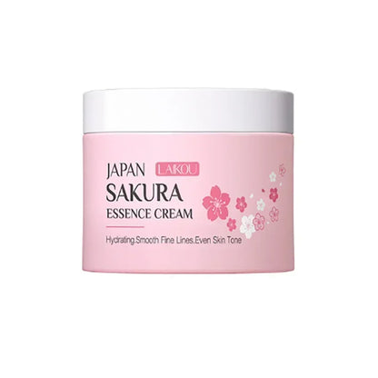LAIKOU Japan Sakura Face Cream Smoothing Moisturizer Whitening Nourishing Oil Control Skin Care 25g