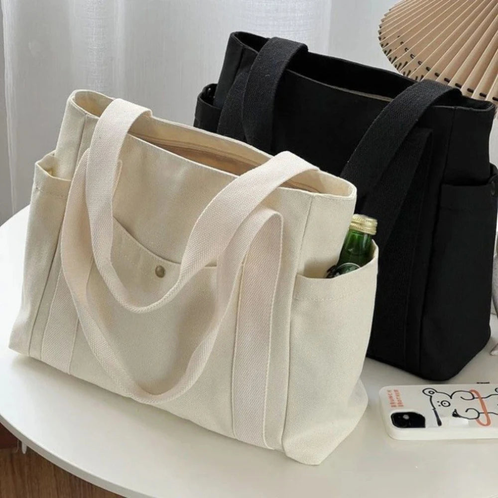 Large Canvas Tote Bag for Women