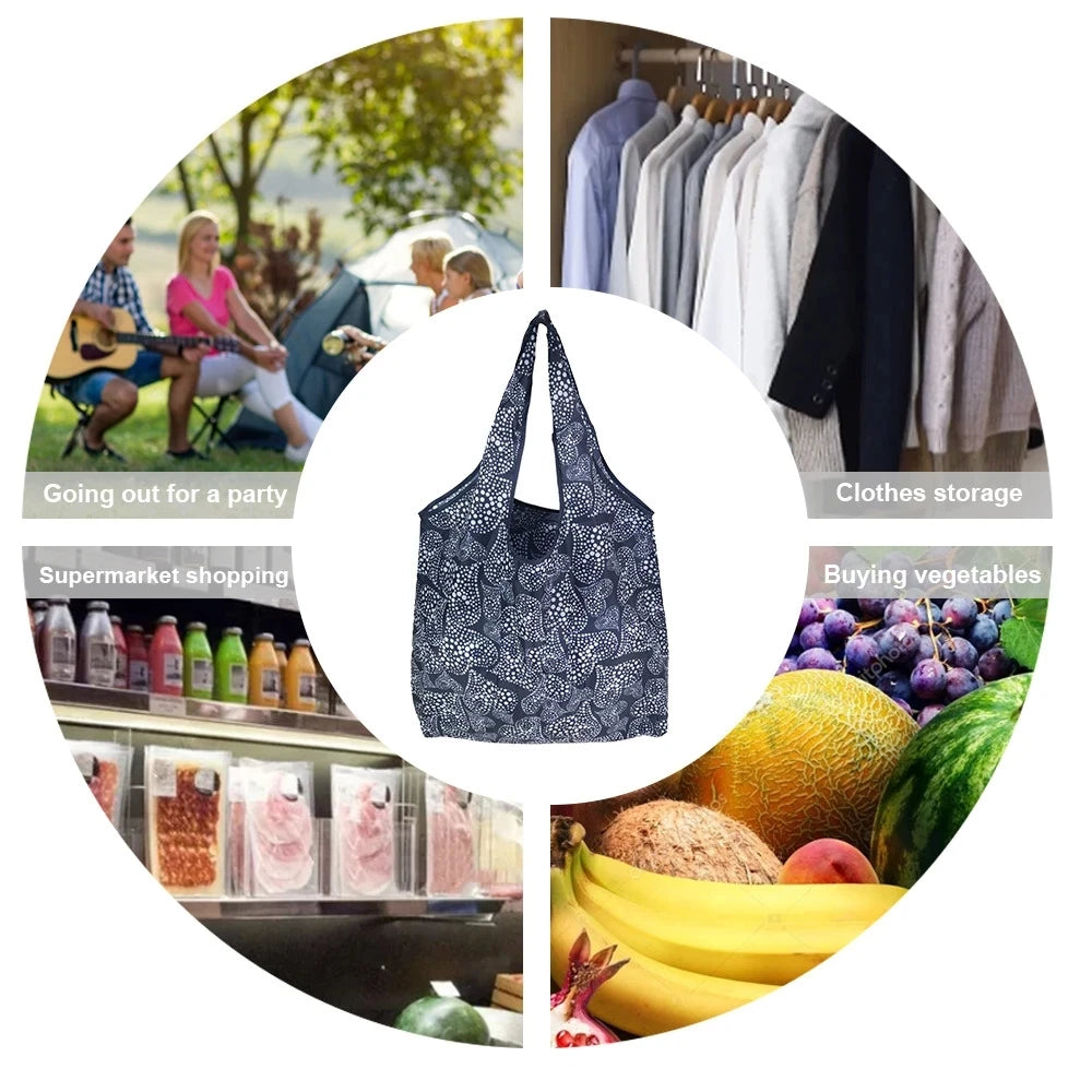 Large Reusable Foldable Shopping Bag