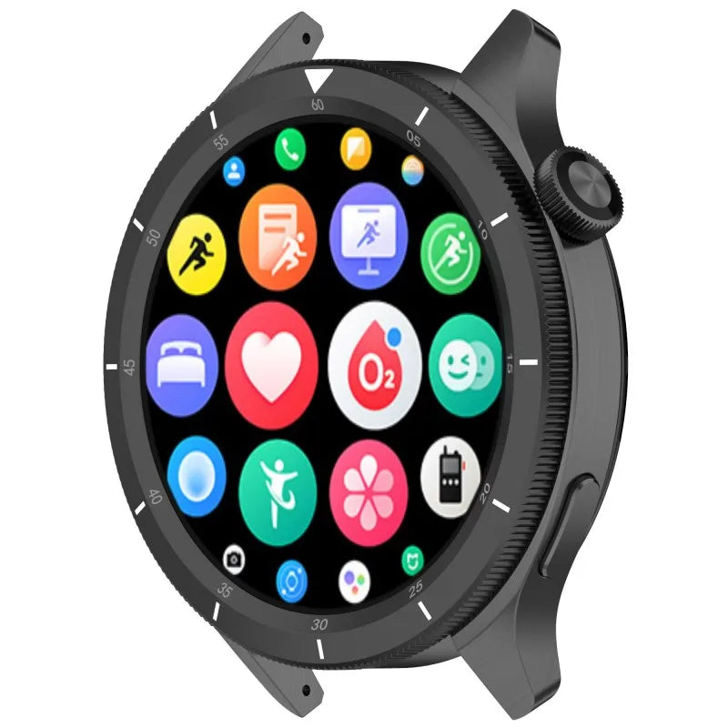 Metal Bezel Ring For Xiaomi Watch S4 S3 Protector with Film Watch Case Cover For Watch Bezel Shell S3 eSIM S4 eSIM Accessories