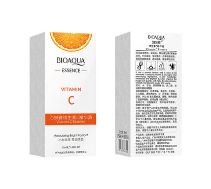 BIOAQUA Vitamin C Serum for Face Moisturizing Brightens Skin Repair Smooth Facial Essence Serum Facial Care Skincare Products