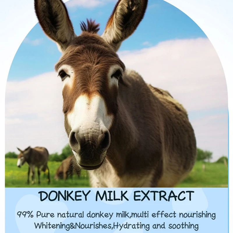 Donkey Milk Whitening Face Cream 120g Deep Hydration Anti-aging Brightening Nourish Skin Care Tender Skin Cream