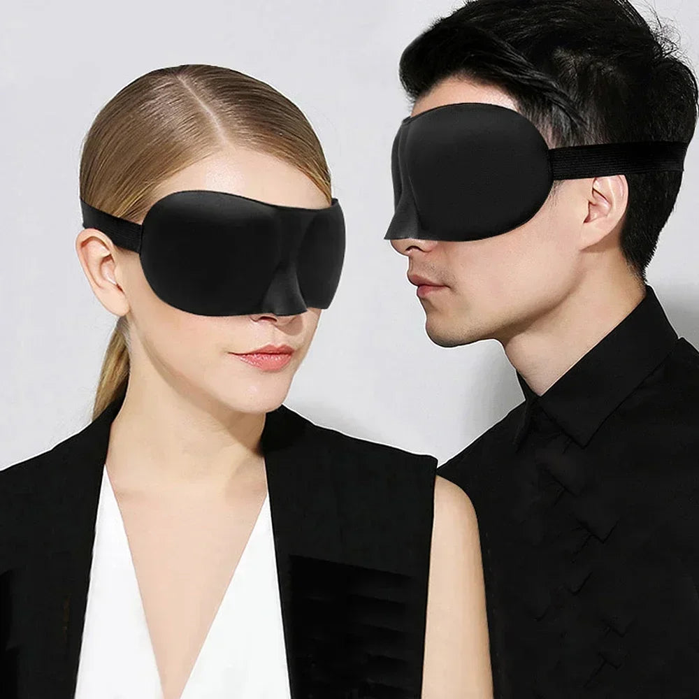 3D Soft Sleep Eye Mask For Men And Women Unisex Light Blocking Comfort Cover