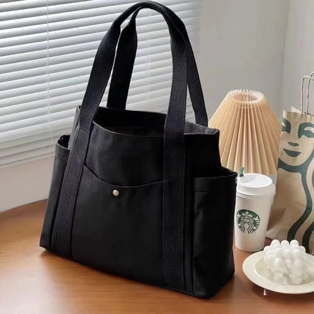 Large Canvas Tote Bag for Women