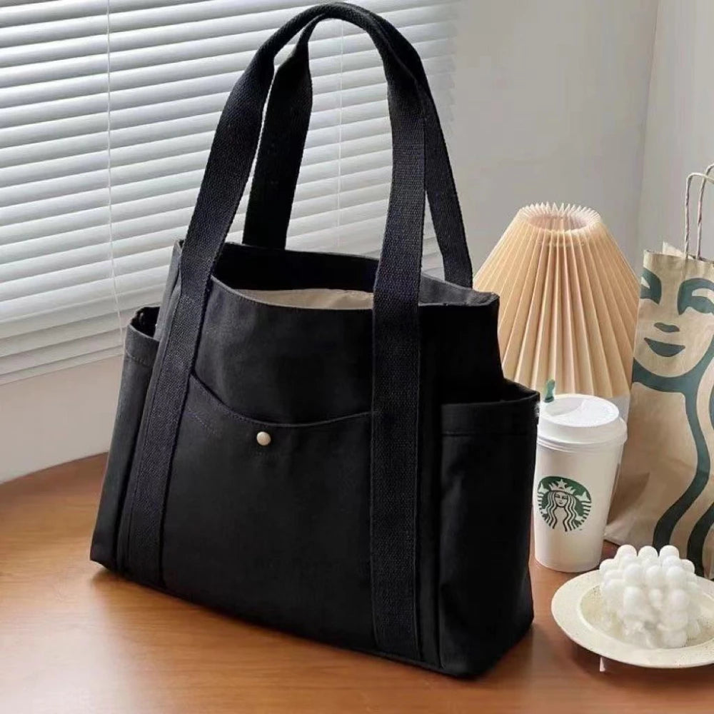 Large Canvas Tote Bag for Women