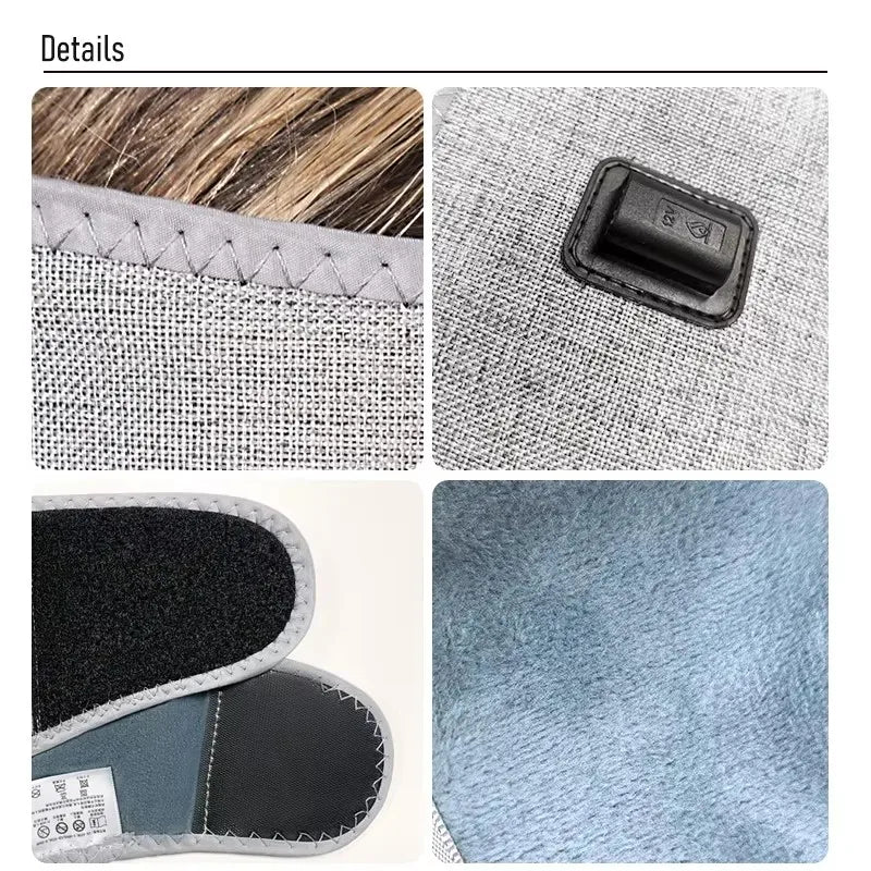 Heated Eye Mask Eye Mask for Dry Eyes with 3 Heat Levels Hot Compress Warm Compress Heating Pad for Sleep Dark Circles