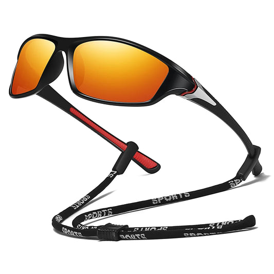Fashion Vintage Sports With Chain Eyewear Cycling Men Women Mountaineerin Metal Decoration Sports Sun Glasses Leisure Driving