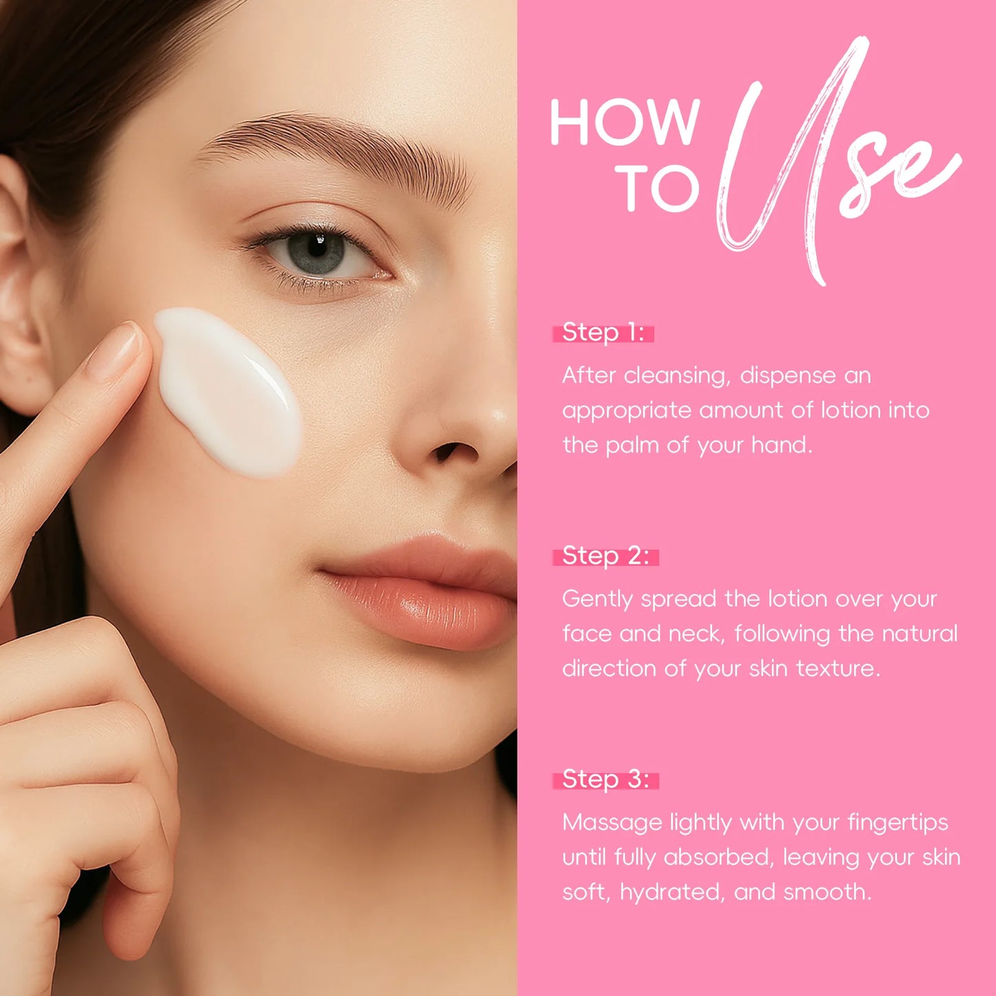 LAIKOU Sakura Face Lotion Moisturizing Essence  Shrink Pores Repairing  Improve Skin Elasticity  100ML