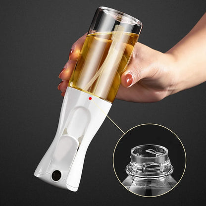 Eco Friendly PE Plastic Olive Oil Spray Bottle For Kitchen Cooking