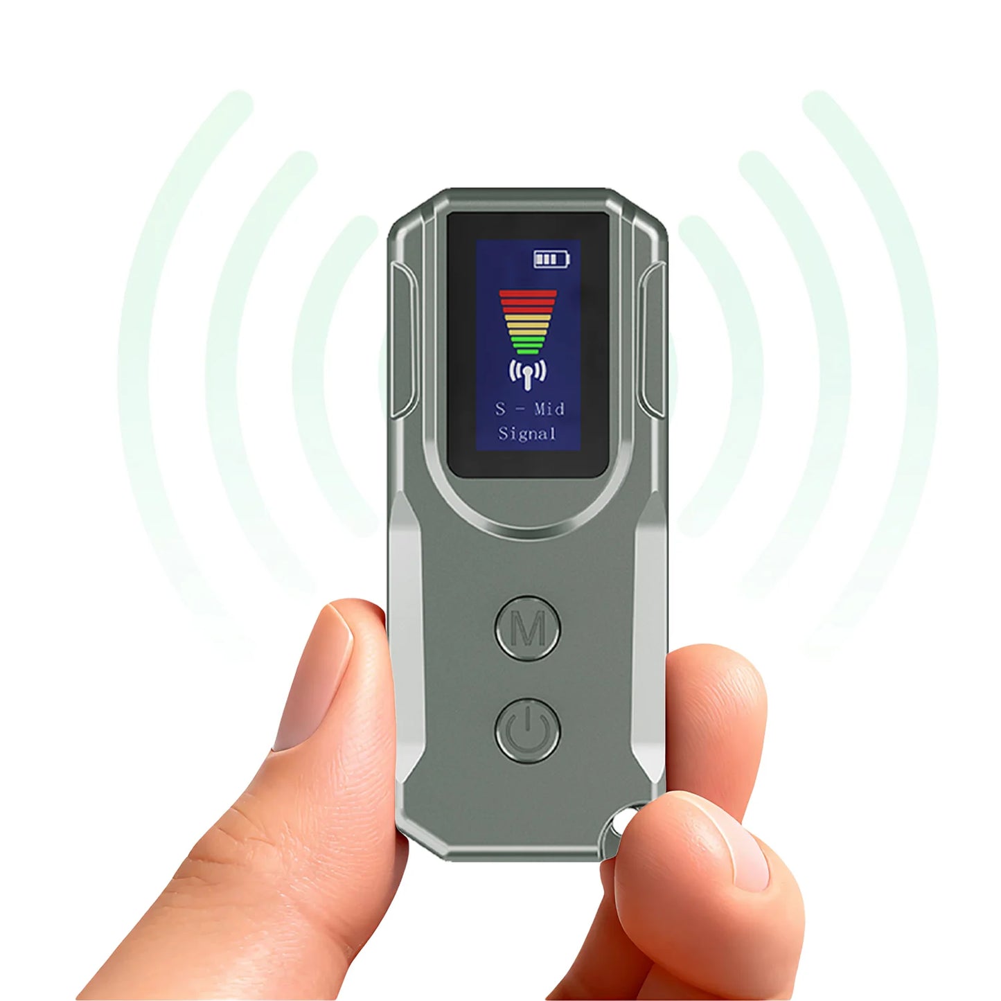 AI-Powered Portable RF Signal Scanner Hidden Camera Detector With HD Display Anti-Spy Device for Hotel And Travel Safety