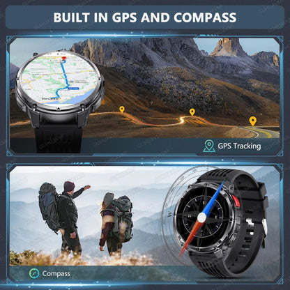 2026 New T-Rex3 Pro 1100mAh Battery Smart Watch GPS path 5ATM Waterproof Sports Run tracker Outdoors Compass Military Smartwatch