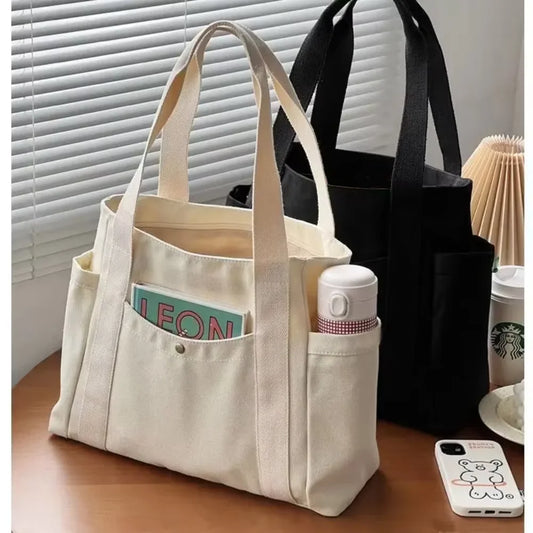 Large Canvas Tote Bag for Women