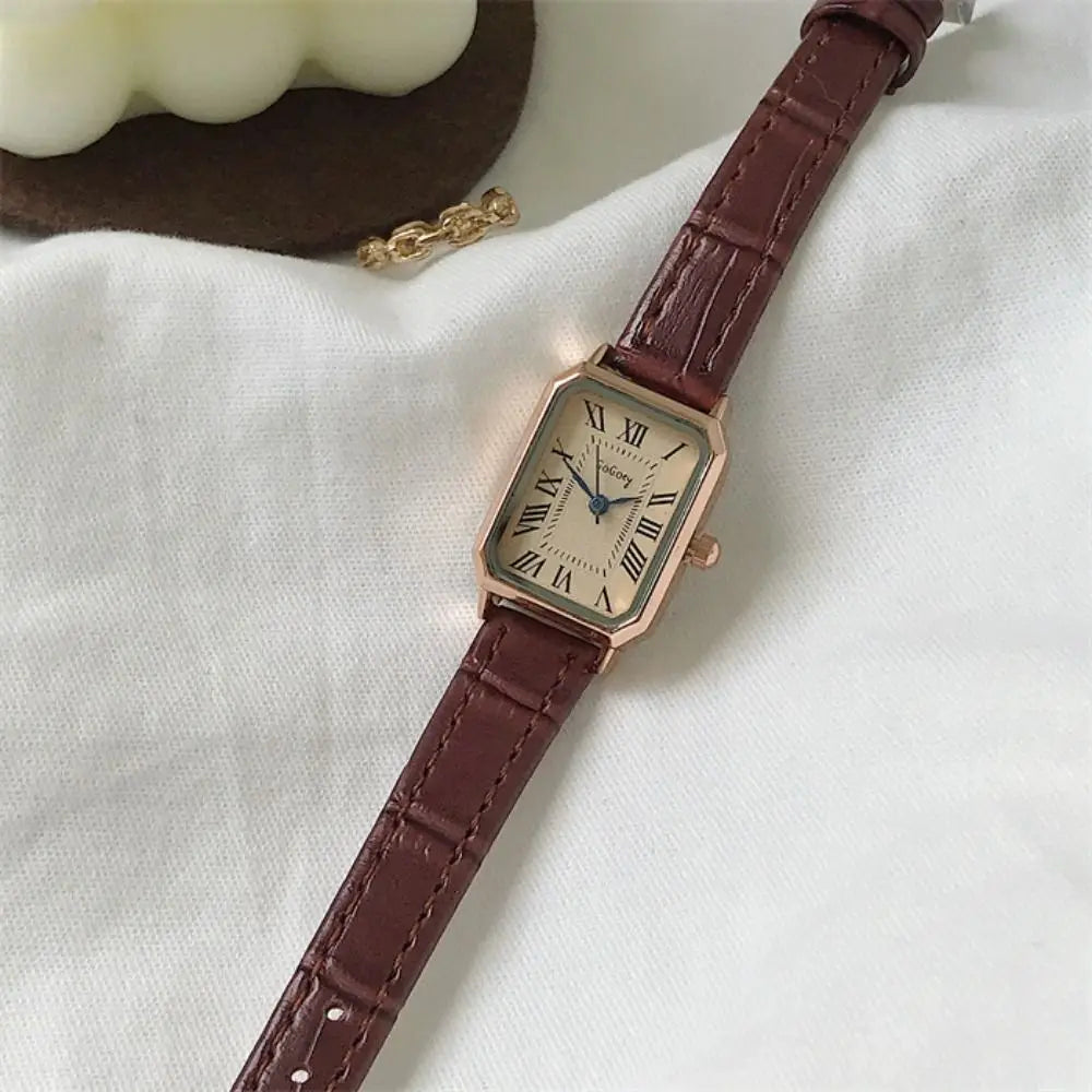 Light Luxury Elegant Women's Quartz Watch Portable Simple Ladies Business Watches Exquisite Waterproof Women's Wrist Watch Women