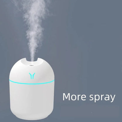Atwfs 250ML Usb Mini Air Humidifier Essential Oil Diffuser Led Light Home Car