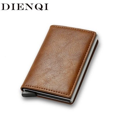 Anti Thief Rfid Credit Card Holder Smart Minimalist Wallet Men Women Slim Bank Cardholder Case Money Bag Cash Creditcard Purse