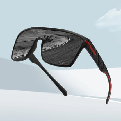 Fashion Polarized Square Sunglasses for Men And Women Oversized Anti-Glare Driver Mirror UV400 Sun Glasses