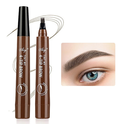 Waterproof Microblading Eyebrow Pencil Long Lasting Natural Brow Definer