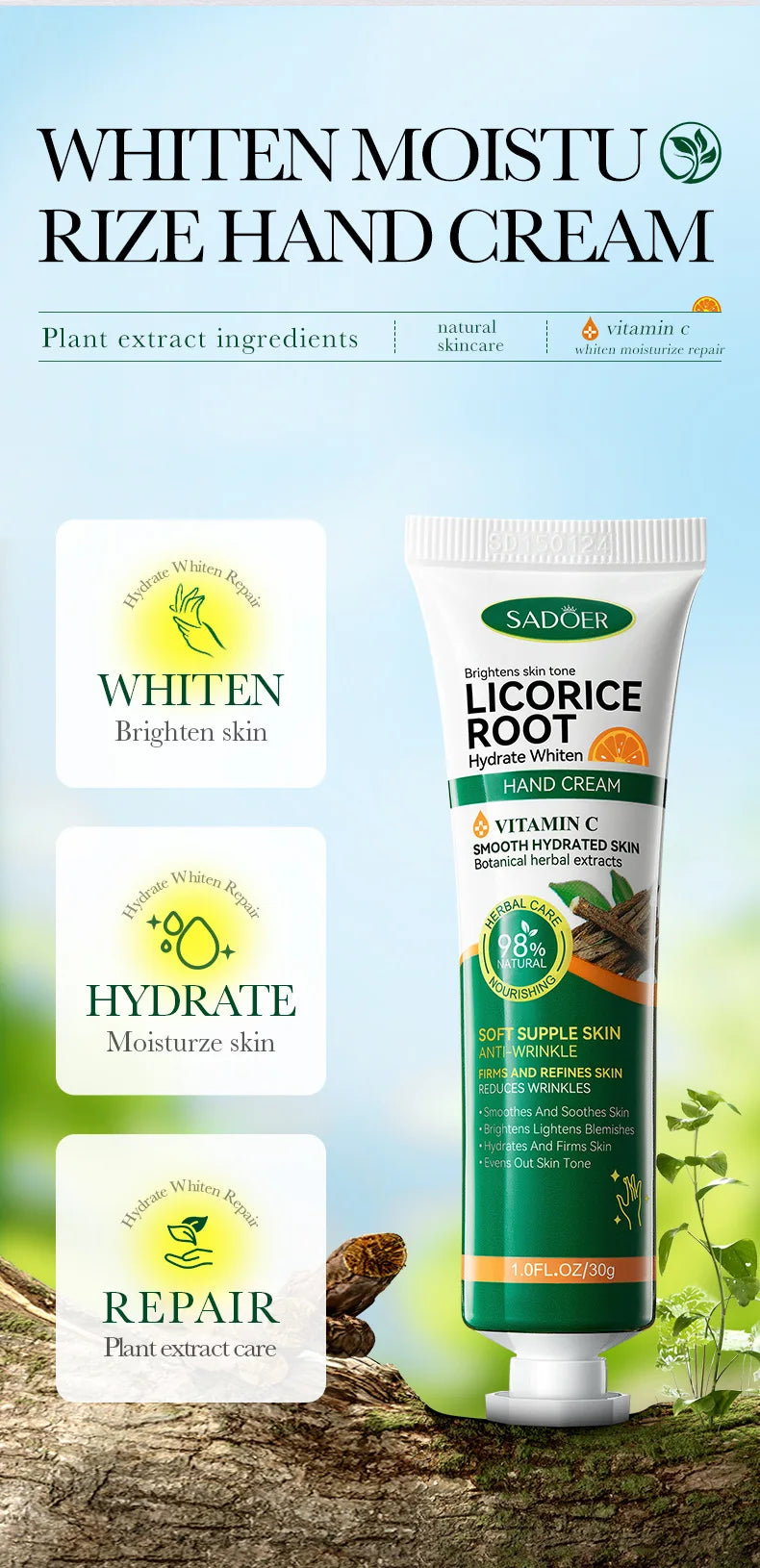 Fast Whitening Dark Knuckles Brighten Hand Cream Melanin Corrector Moisturizing Intense Stains Remover Cosmetics Skin Care 2024