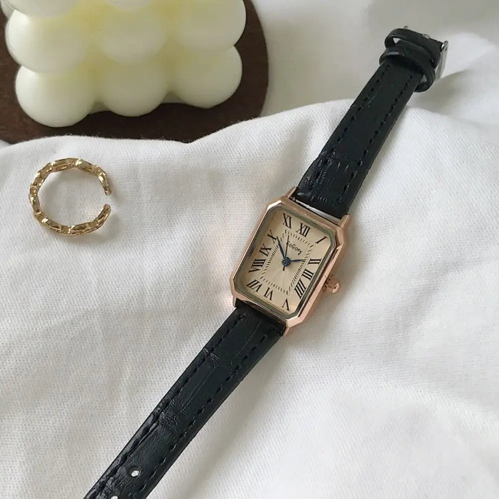 Light Luxury Elegant Women's Quartz Watch Portable Simple Ladies Business Watches Exquisite Waterproof Women's Wrist Watch Women