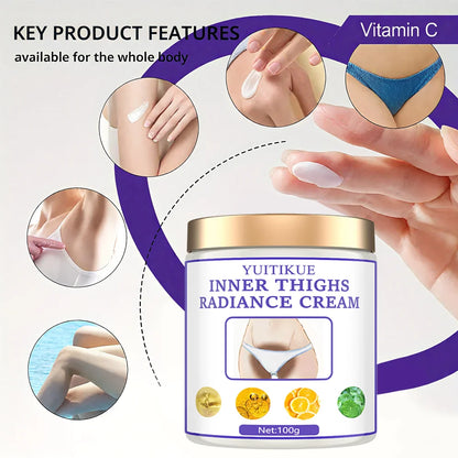 Whitening Cream Private Parts Underarm Bleaching serum Whiten Butt KneeBrighten Inner Thigh intimate Parts Dark Remove Melanin