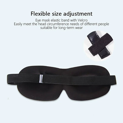 3D Soft Sleep Eye Mask For Men And Women Unisex Light Blocking Comfort Cover