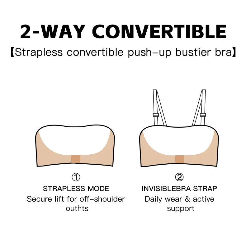 Strapless Push-Up Bra
