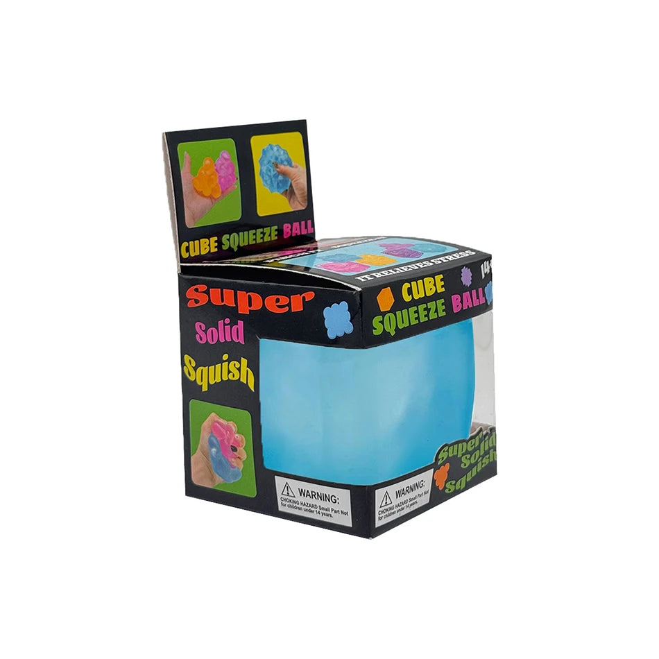 Nice Cube Slow Rising Sensory Fidget Cube Stress Relief Anxiety Sensory Tool for Focus ADHD & Office Desk Calming Gadget
