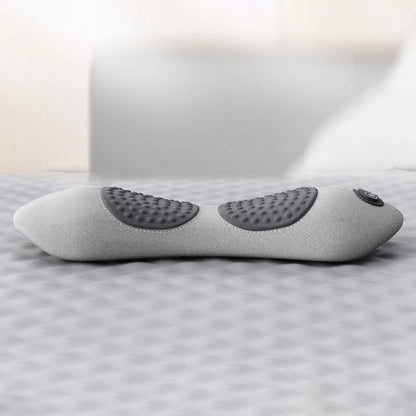 3 in 1 Electric Lumbar Support Pillow with Adjustable Height Back Massager with Heat Back Support Pillow for Lower Back