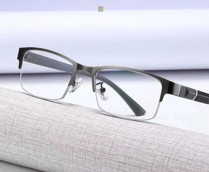 Men Reading Glasses Retro Business Hyperopia Glasses Anti Blue Light Reading Glasses 0 +1.0 To +4.0 Glasses