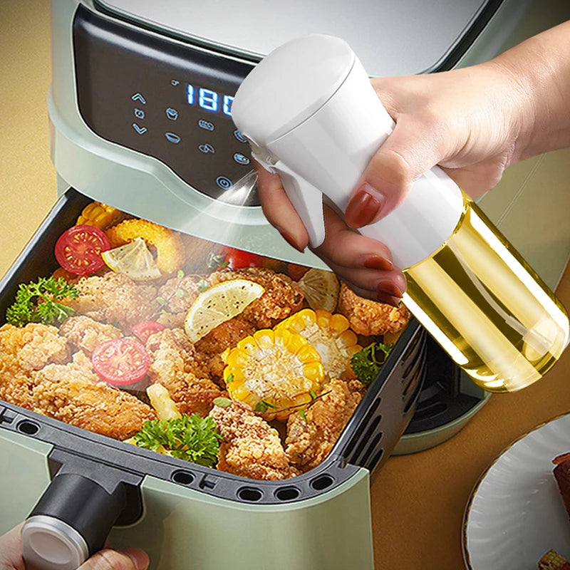 Eco Friendly PE Plastic Olive Oil Spray Bottle For Kitchen Cooking