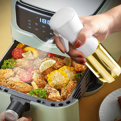 Eco Friendly PE Plastic Olive Oil Spray Bottle For Kitchen Cooking