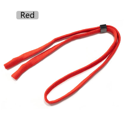 Soft Knit Adjustable Eyeglass Strap Anti Slip Sunglasses Neck Lanyard Retainer Cord For Sports Outdoor Reading Glasses Men Women