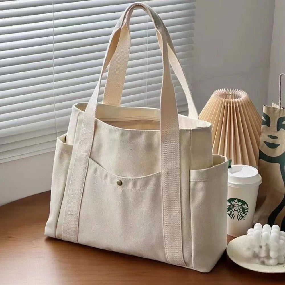 Large Canvas Tote Bag for Women