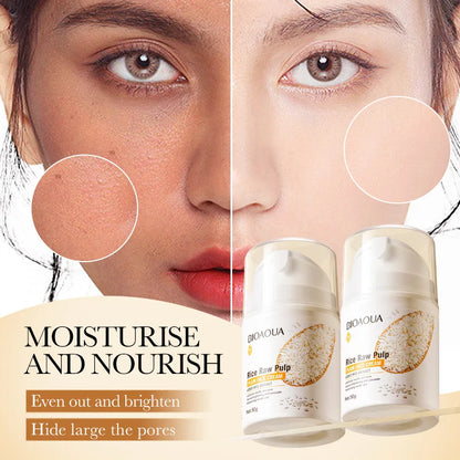 BIOAOUA Rice Raw Pure Non-Facial Cream Brightening and Rejuvenating Facial Brightening Cream
