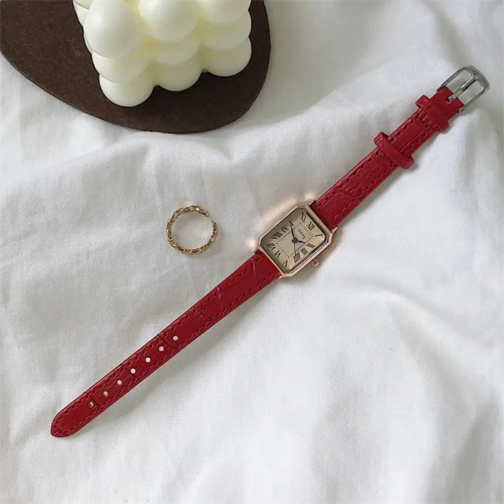 Light Luxury Elegant Women's Quartz Watch Portable Simple Ladies Business Watches Exquisite Waterproof Women's Wrist Watch Women