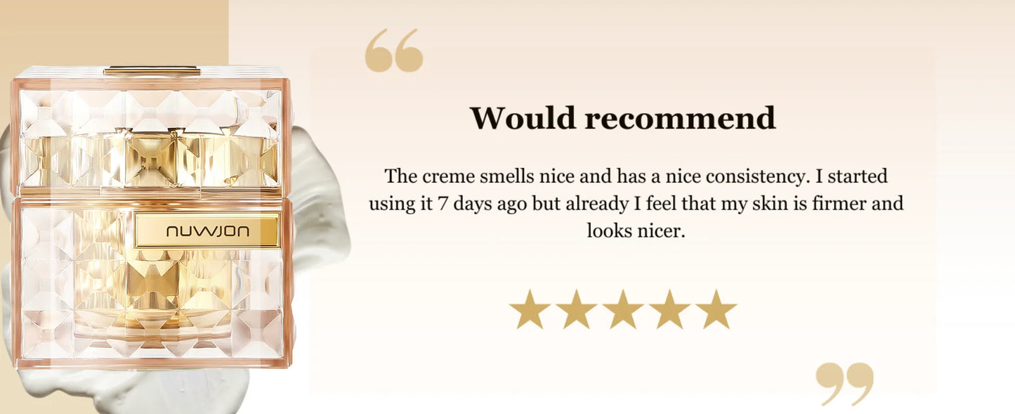 Multi Action Face Neck Skin Tightening White Blood Cell Peptide Anti Aging Face Cream Skin Firming Night Cream Wrinkle Repair