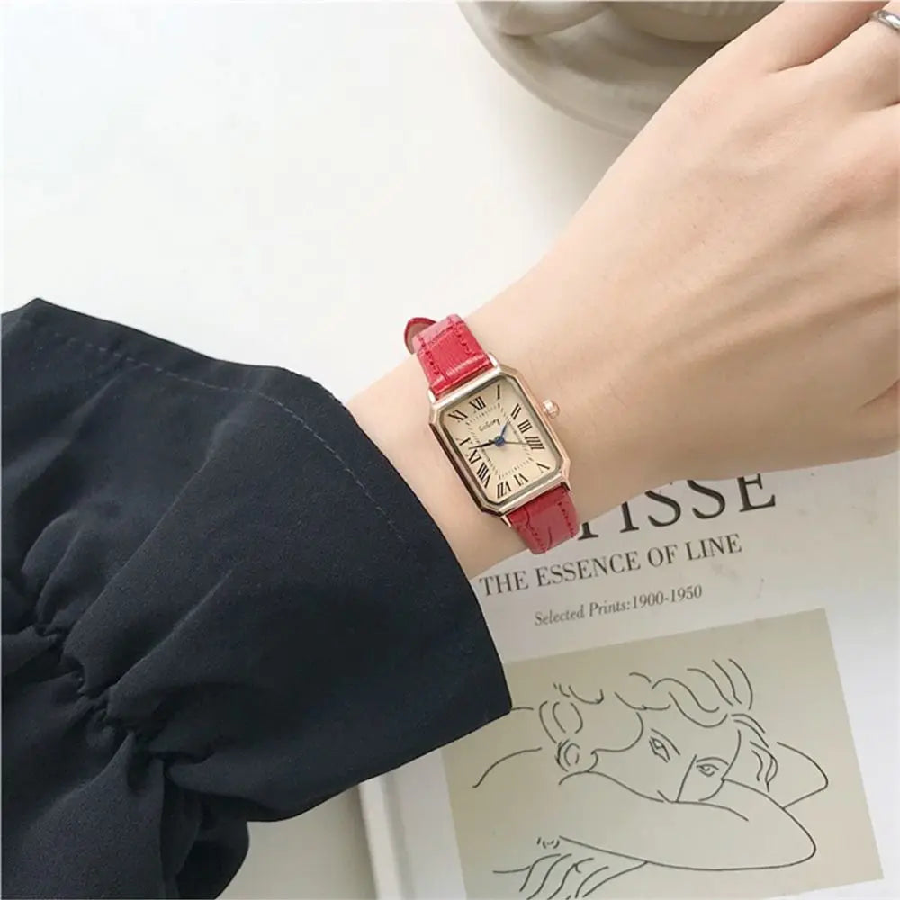 Light Luxury Elegant Women's Quartz Watch Portable Simple Ladies Business Watches Exquisite Waterproof Women's Wrist Watch Women