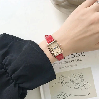 Light Luxury Elegant Women's Quartz Watch Portable Simple Ladies Business Watches Exquisite Waterproof Women's Wrist Watch Women