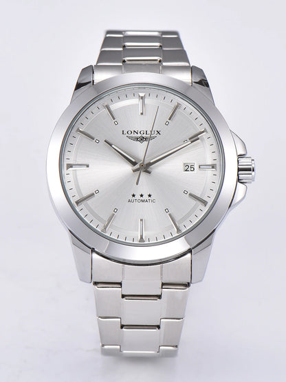 Men automatic watch business date mechanical watches waterproof stainless steel luminous minimalist gift for you