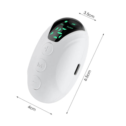 New Microcurrent Sleep Aid Device EMS Sleep Aid Machine Sleep Instrument for Insomnia Stress Anxiety Relief Palm Pulse Massager