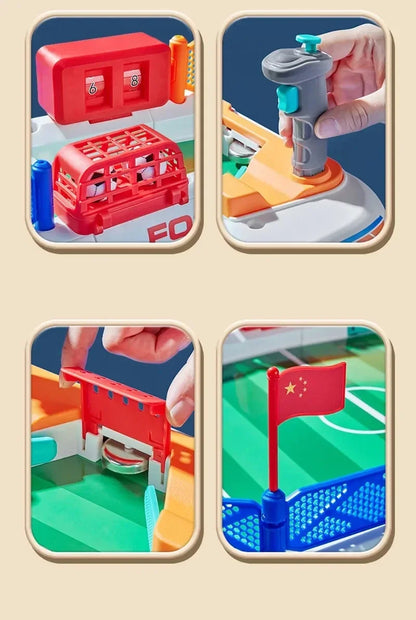 Explosive Soccer Children's Toy Billiards Double Stage Parent-Child Interactive Educational Board Game Board Game Party Gift