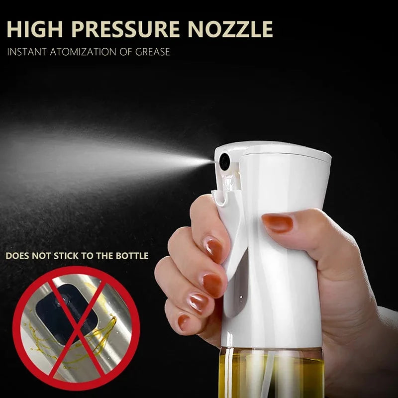 Eco Friendly PE Plastic Olive Oil Spray Bottle For Kitchen Cooking