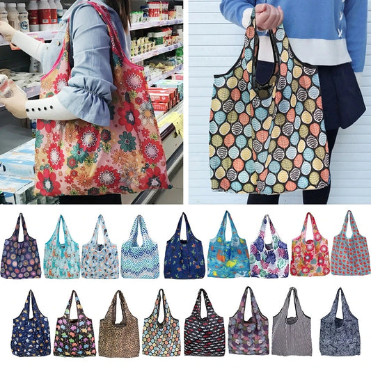 Large Reusable Foldable Shopping Bag