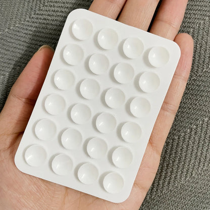 3M Adhesive Backing Candy Color Silicone Suction Phone Case Mount Non Slip Suction Cup Phone Stand Holder For Selfies and Videos