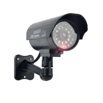 ALARMEST Fake Camera Dummy Waterproof Security CCTV Surveillance Camera With Flashing Red Led Light Outdoor Indoor